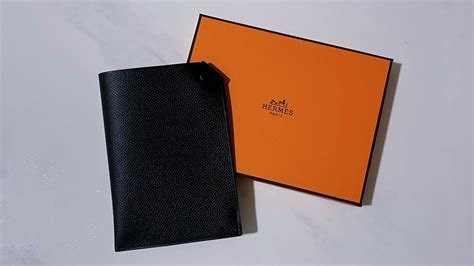 hermès tarmac passport holder